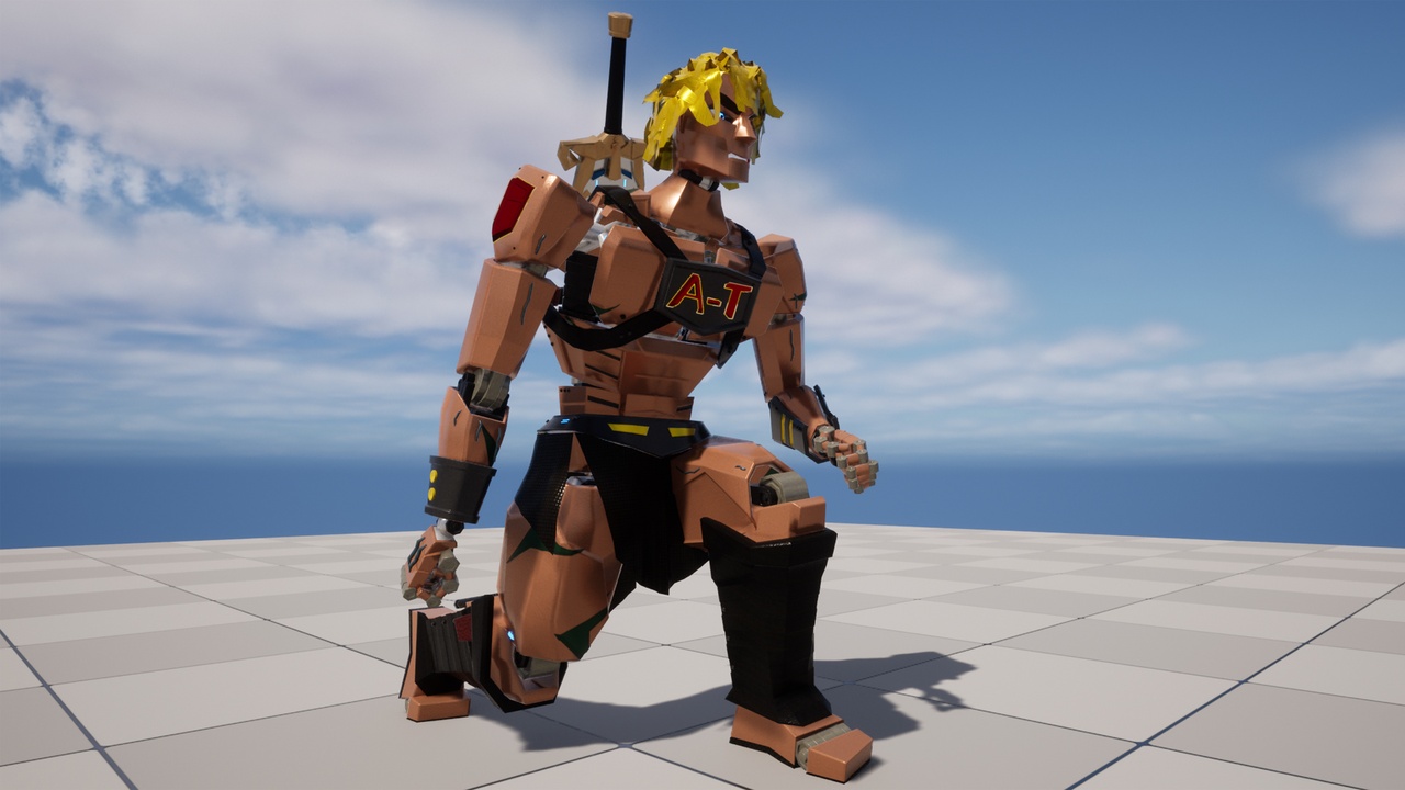 Media 1 for listing Adam-Tron Heroic Robot Warrior