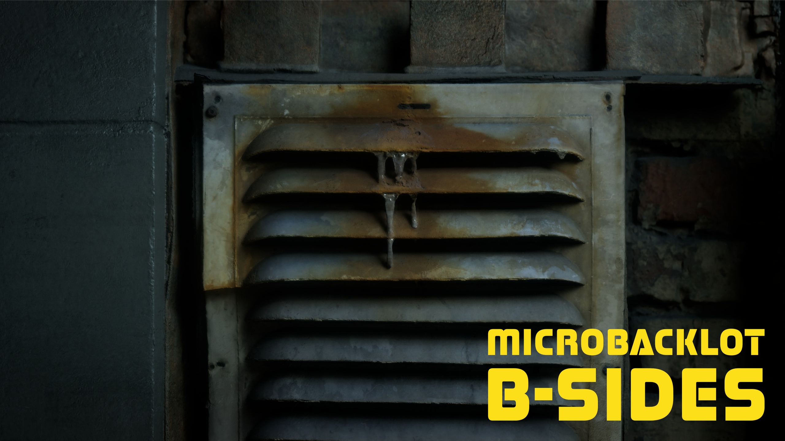 Media 1 for listing MICROBACKLOT | B-SIDES // Industrial External Vent with Icicles - Modular
