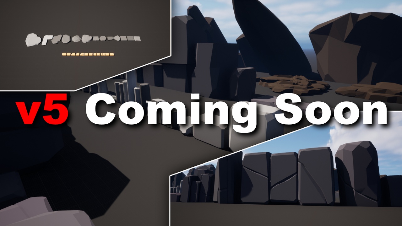 Media 1 for listing Low poly Rocks Pack (Mega Bundle)