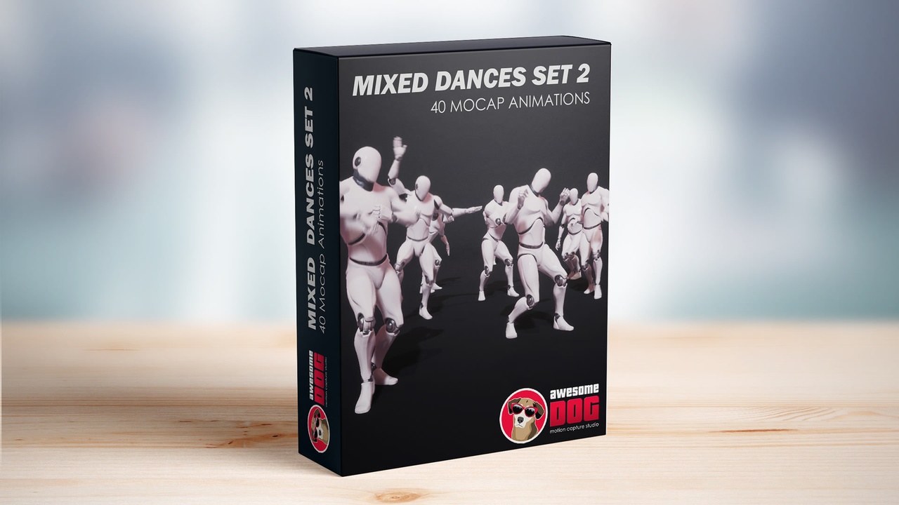 Media 1 for listing Mixed Mocap Dance Set 2