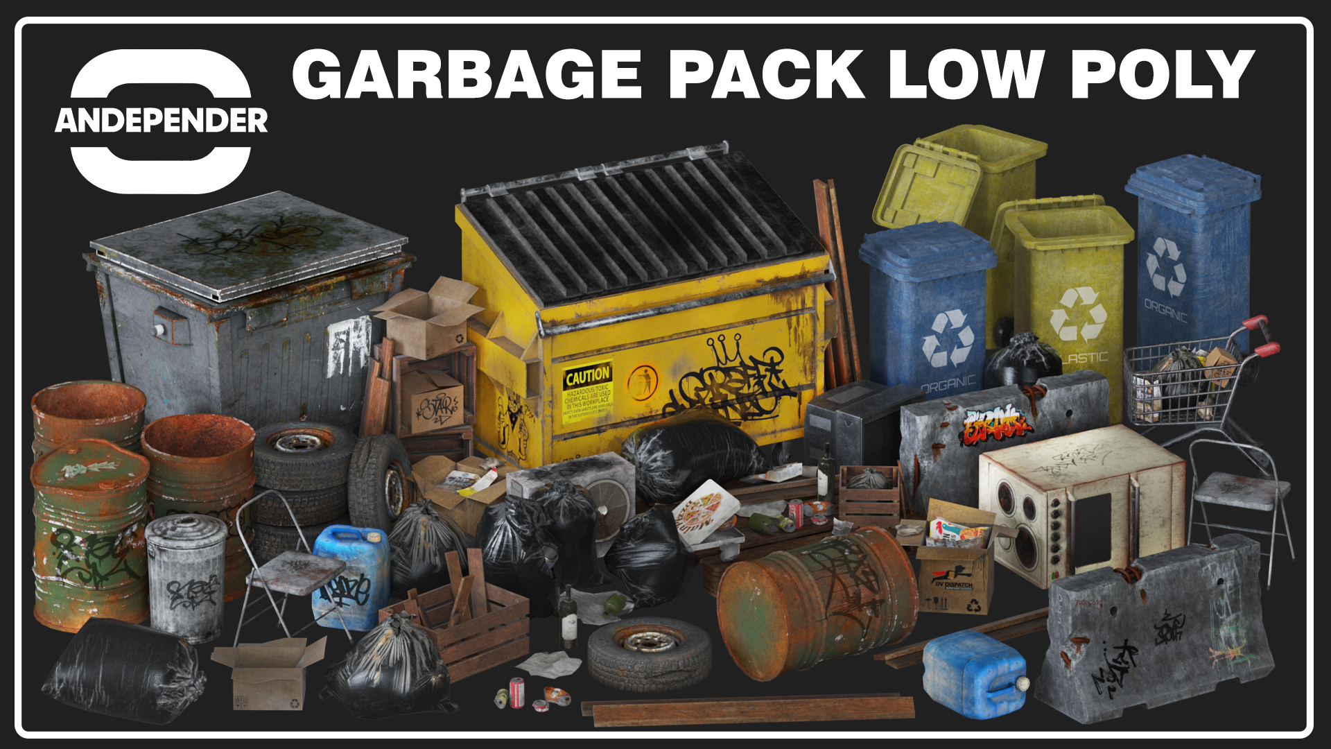 Garbage Collection For Environment vol.1 | Fab