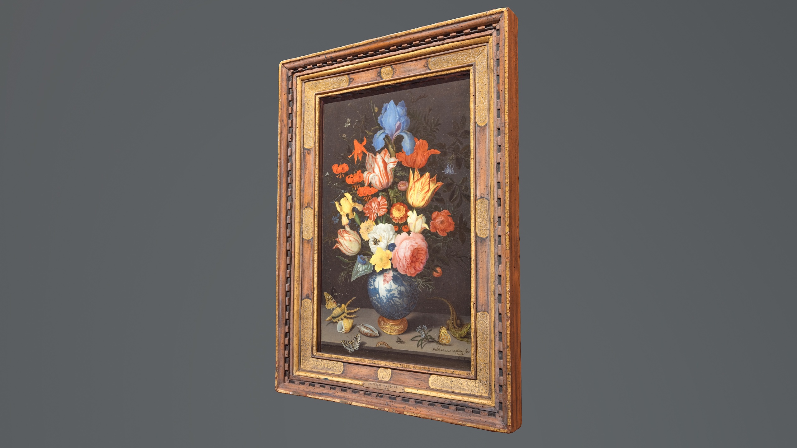 Media 1 for listing Painting frame Balthasar van der Ast