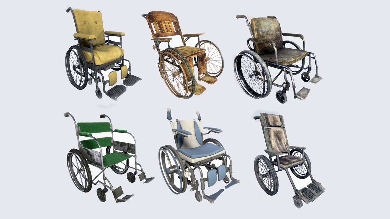 出品Rigged Wheelchair Pack   [ 10 in 1 ]のメディア1