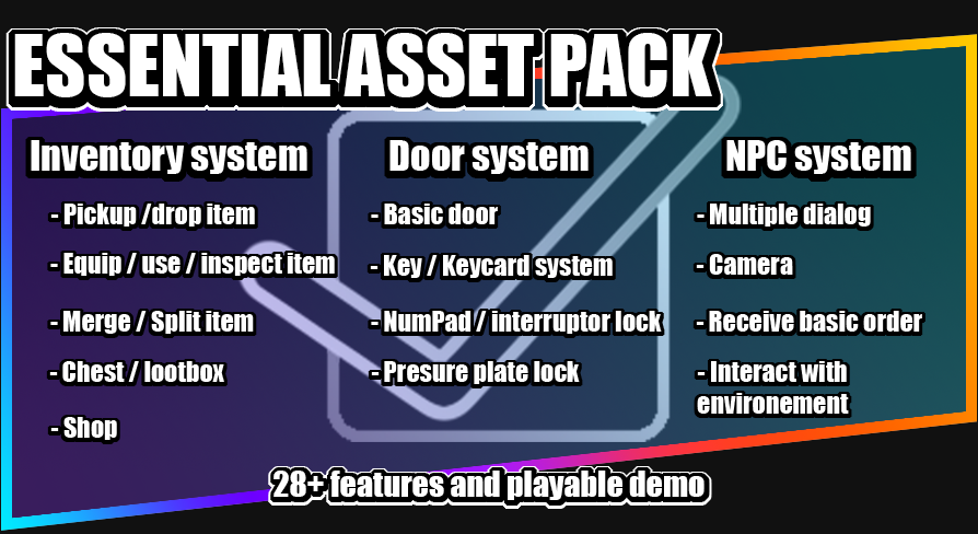 Essential asset pack | Fab