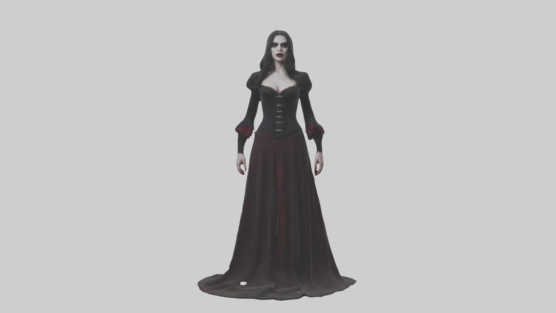 Vampire Player Model Woman Vampire Model 1 | Fab