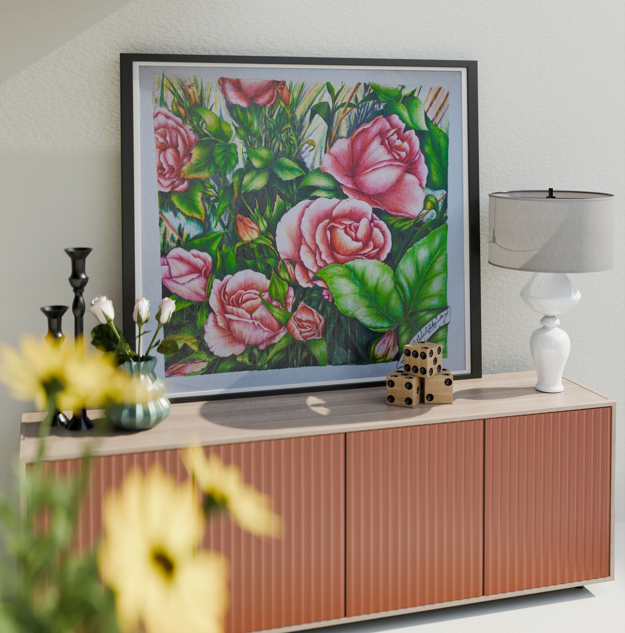 Media 1 for listing Art Decor Frame (Ecstasy of nature)