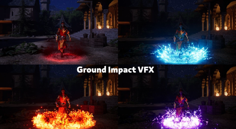 Ground Impact VFX | Fab