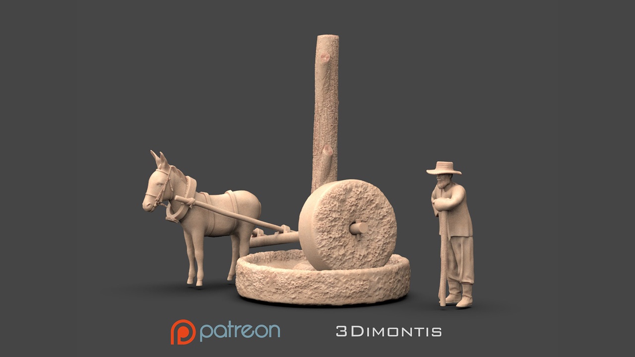 Media 1 for listing ONKEY MILLSTONES MAN