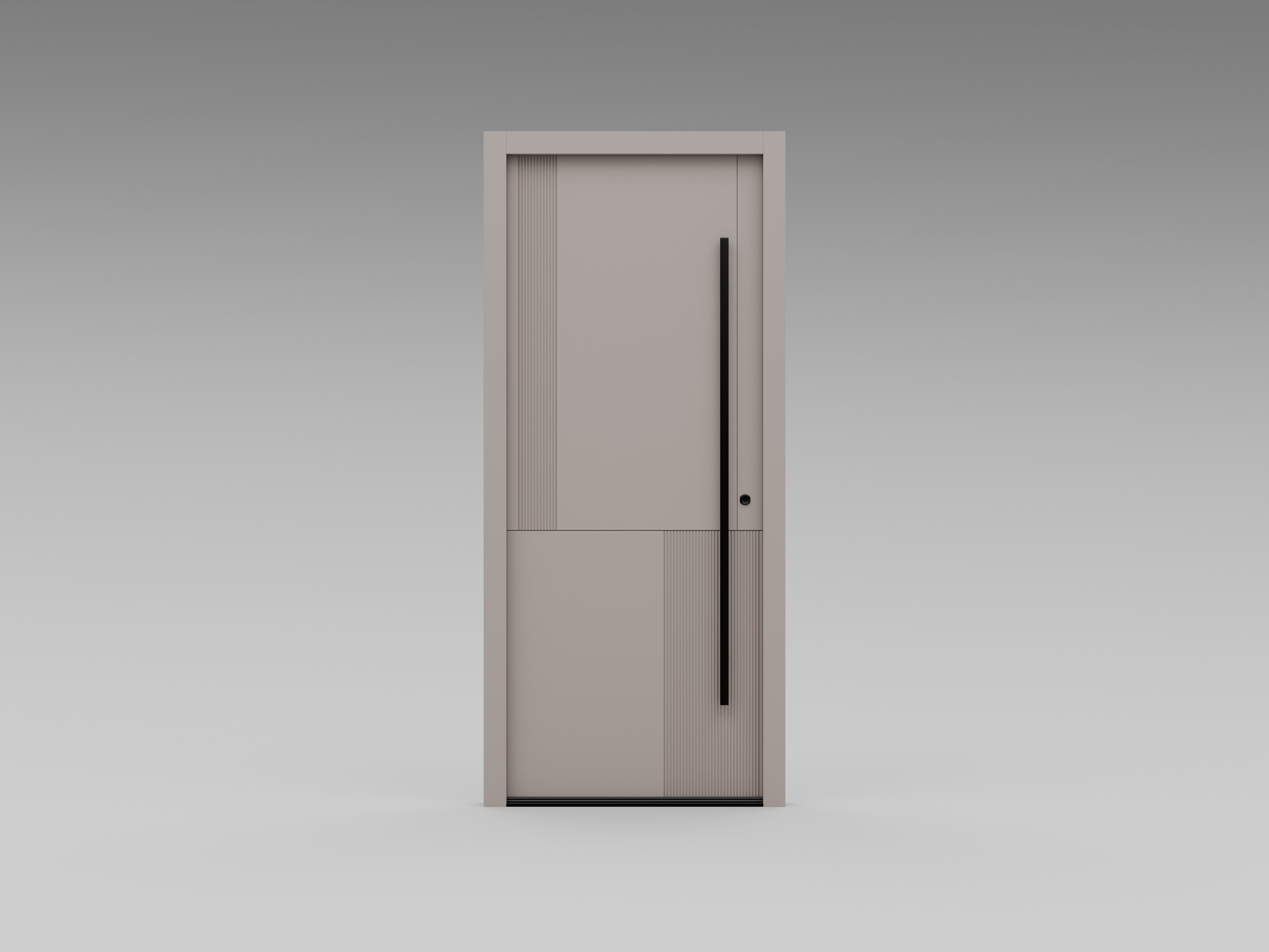 Media 1 for listing Taupe Modern Door
