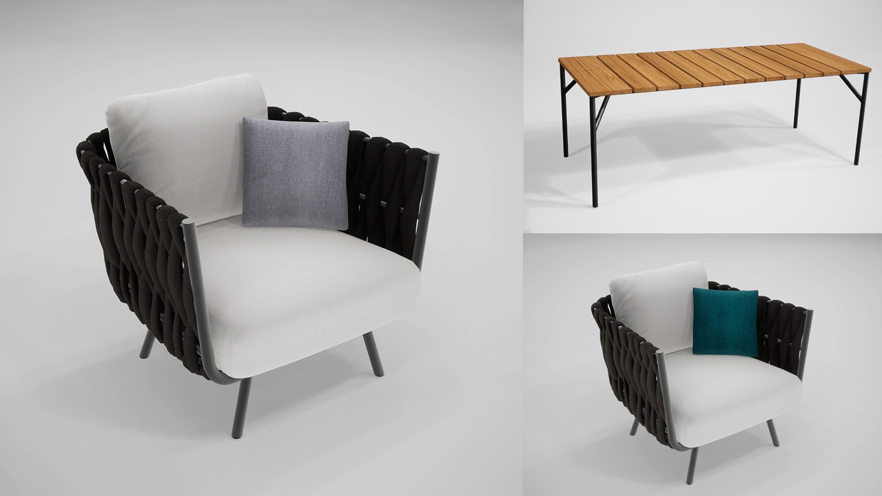 Media 1 for listing Design Connected: Mini Outdoor Set