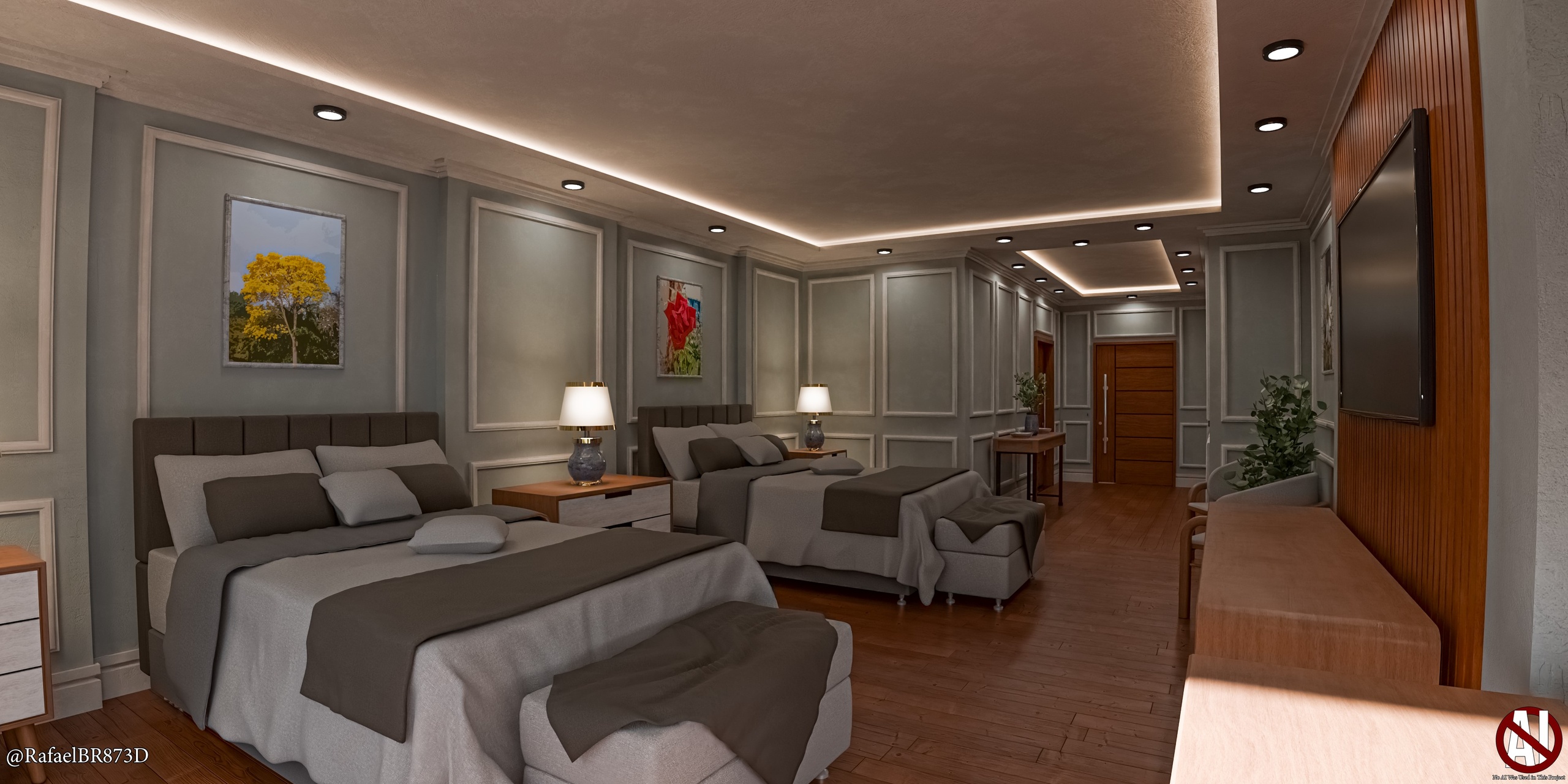 Media 1 for listing Hotel Room + Hallway