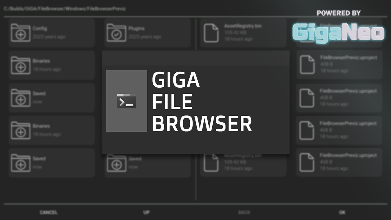 Media 1 for listing Giga File Browser