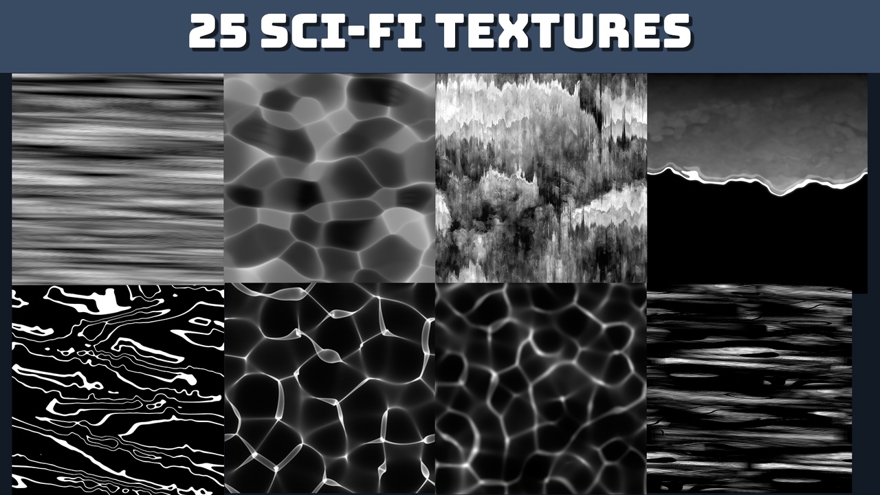 Media 1 for listing Sci-Fi Texture Pack
