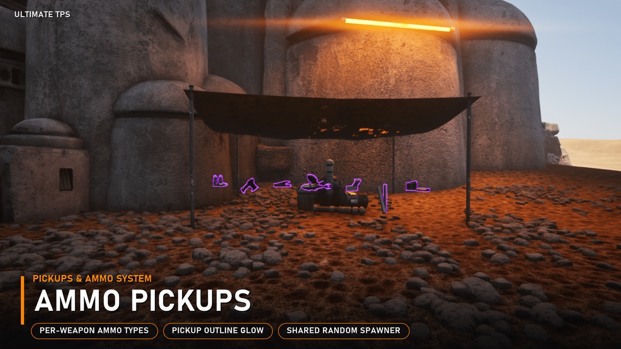 Media 1 for listing Ultimate Third Person Shooter Template — Multiplayer & Lag Compensation