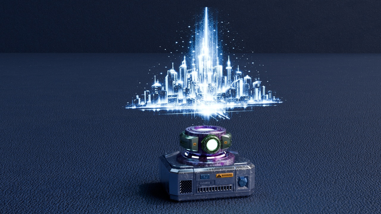 Media 1 for listing Hologram Device - Sci-Fi Holographic Projector