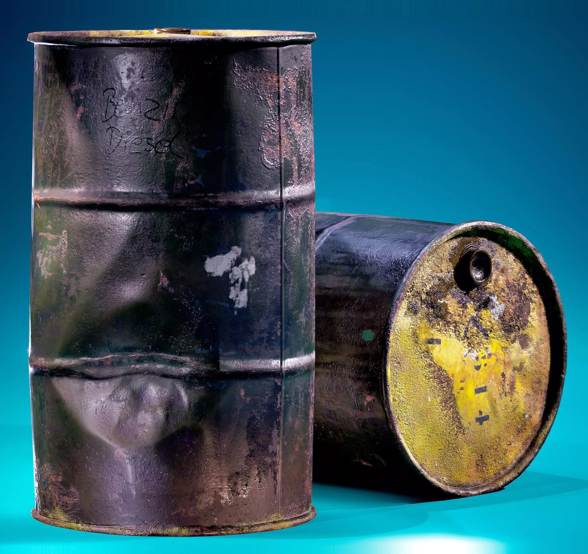 Media 1 for listing Barrel Damaged 01