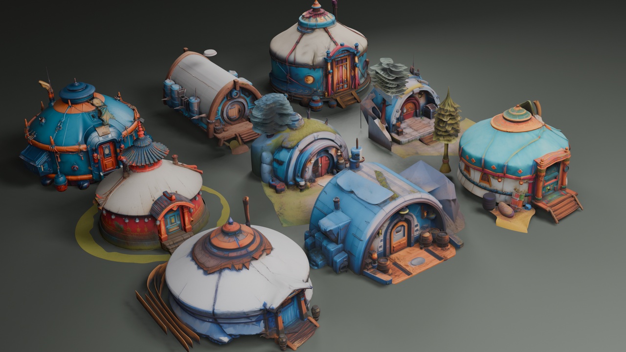 Media 1 for listing Stylized Yurtsđ
