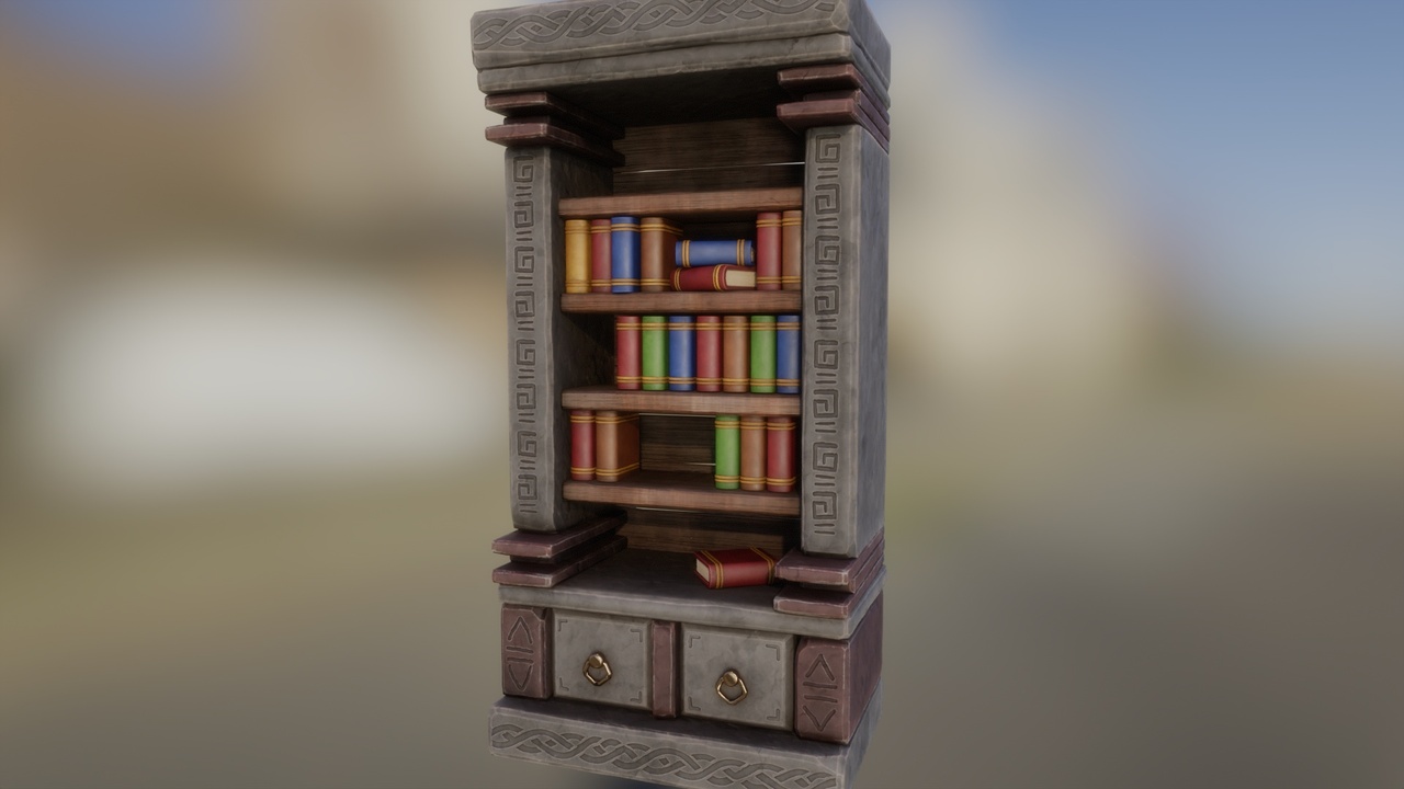 Media 1 for listing Wizards Bookshelfs