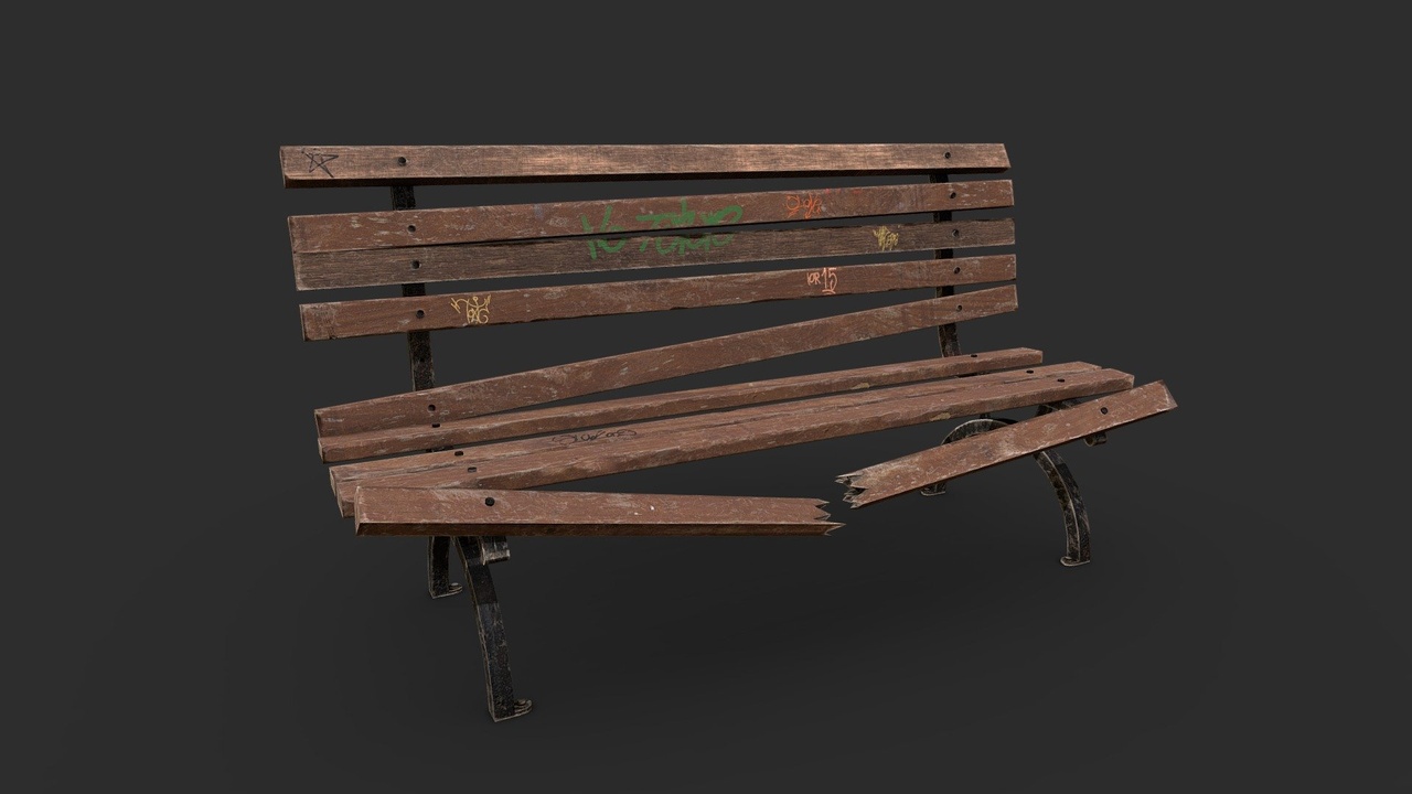 Media 1 for listing Park bench