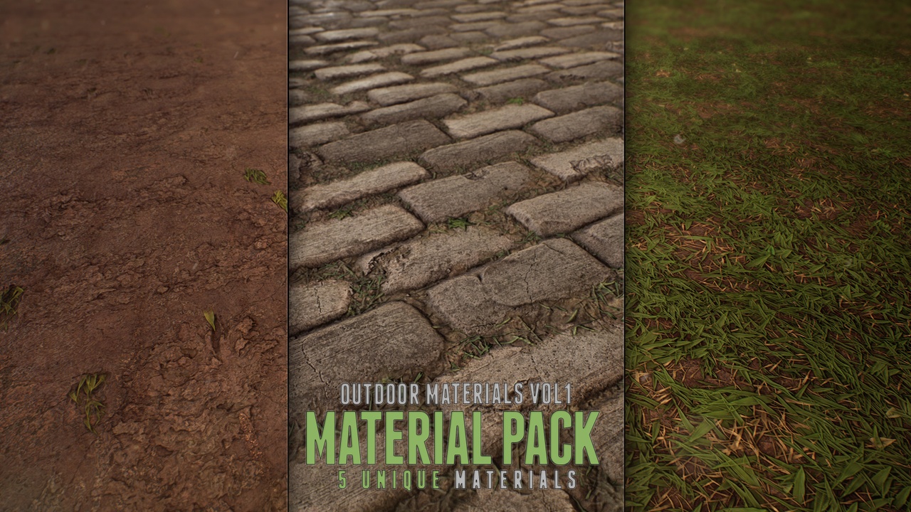 Media 1 for listing Outdoor material pack vol 1