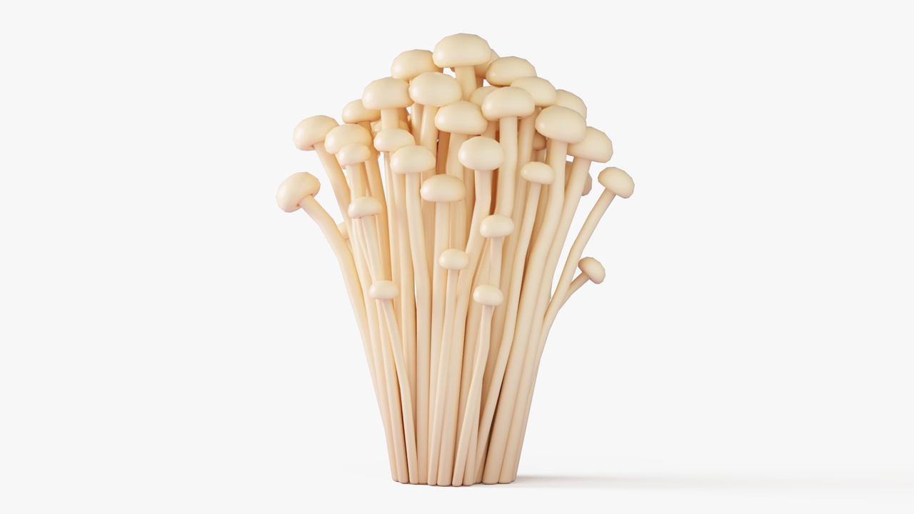 Media 1 for listing Cartoon Enoki Mushrooms
