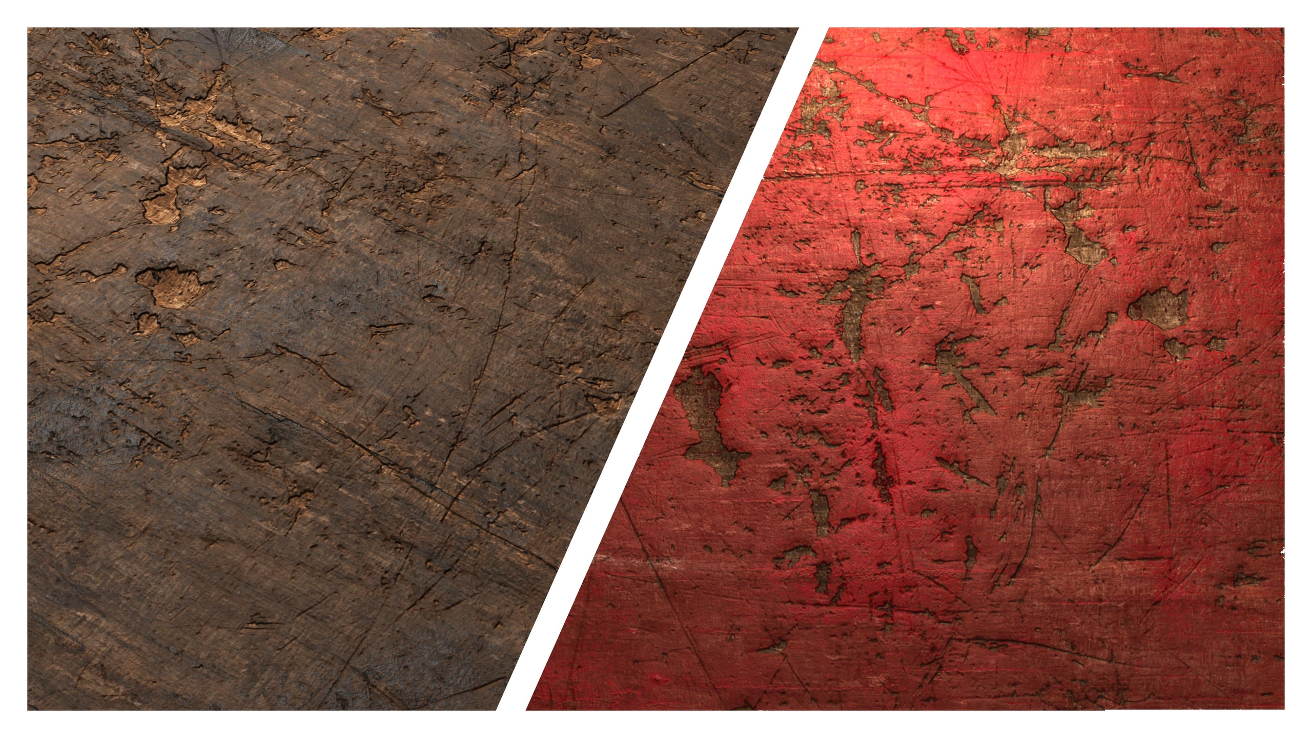 Media 1 for listing Scratched Wood 8K PBR Texture Combo