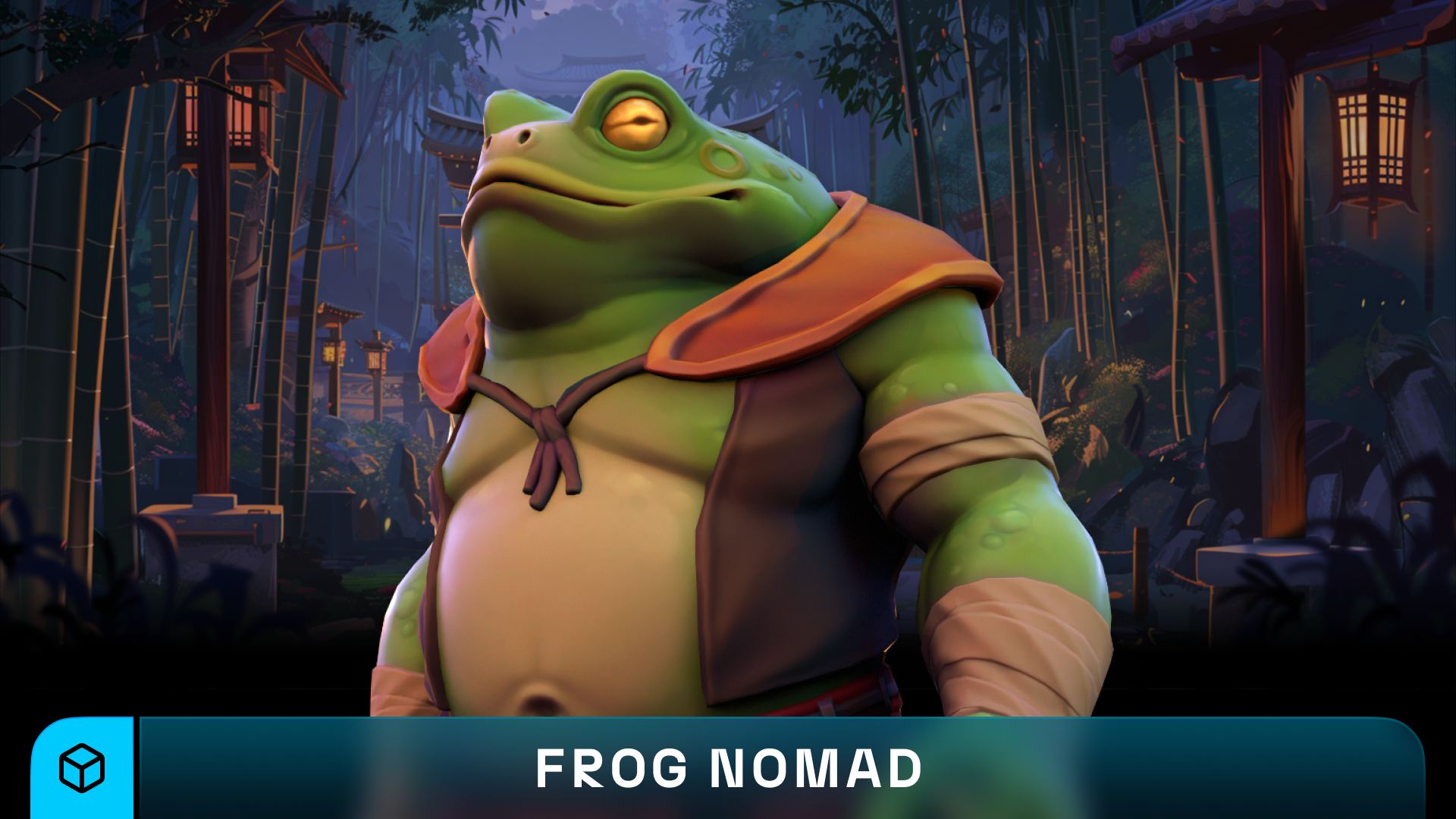 Stylized Frog Nomad | Fab
