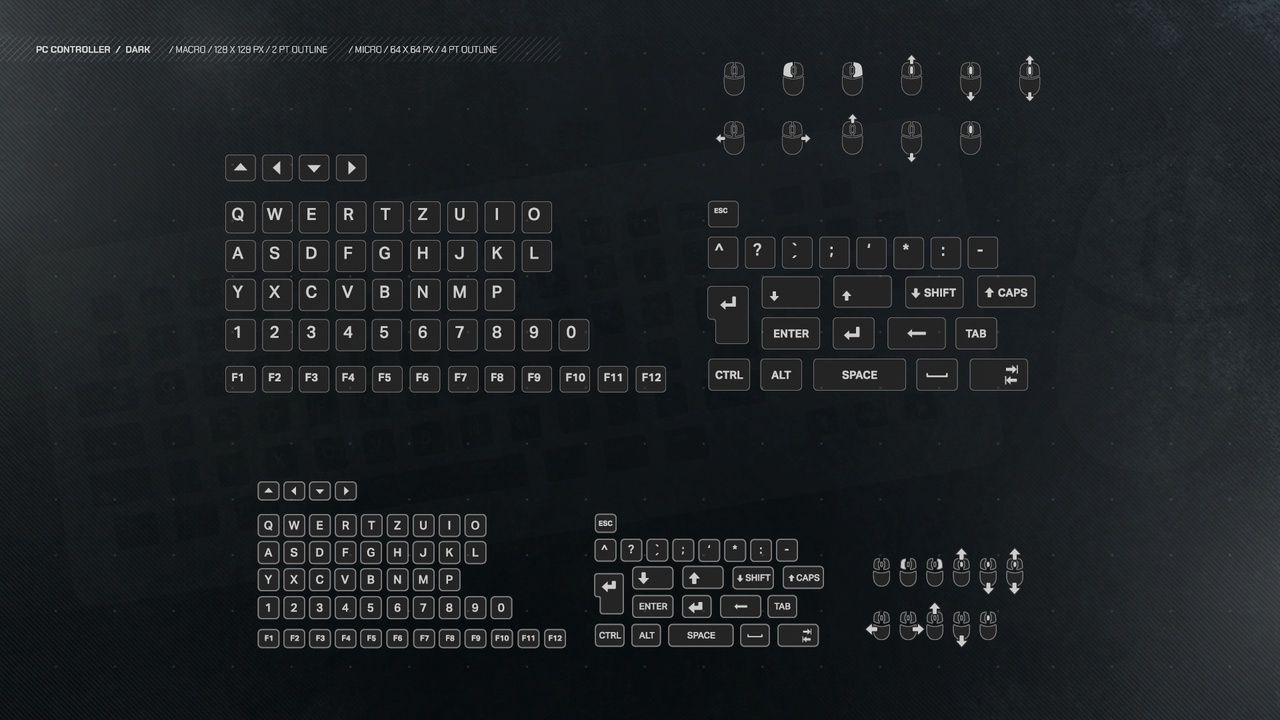 Media 1 for listing Controller Icon Pack: PC Only