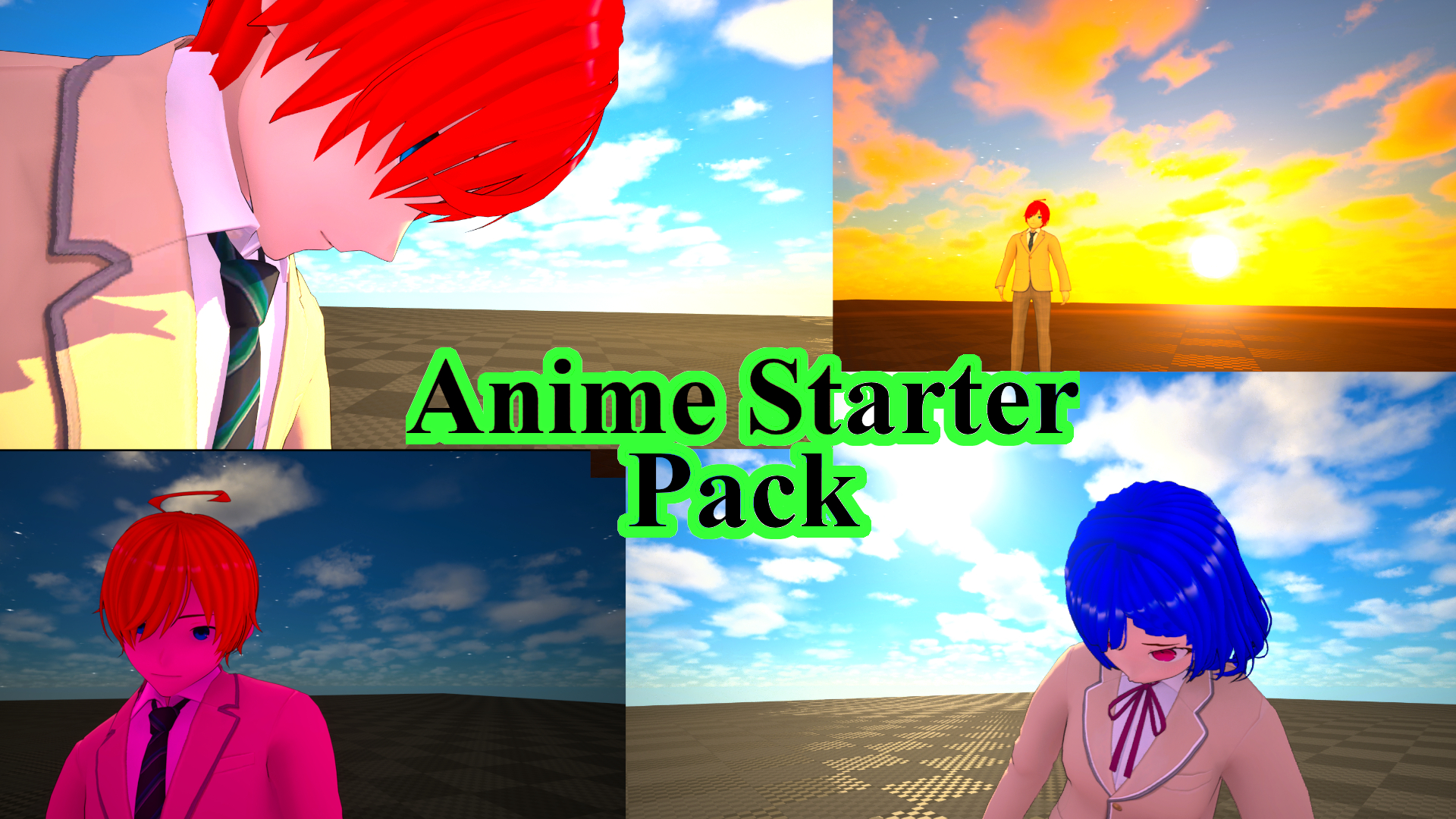Anime Starter Pack | Fab