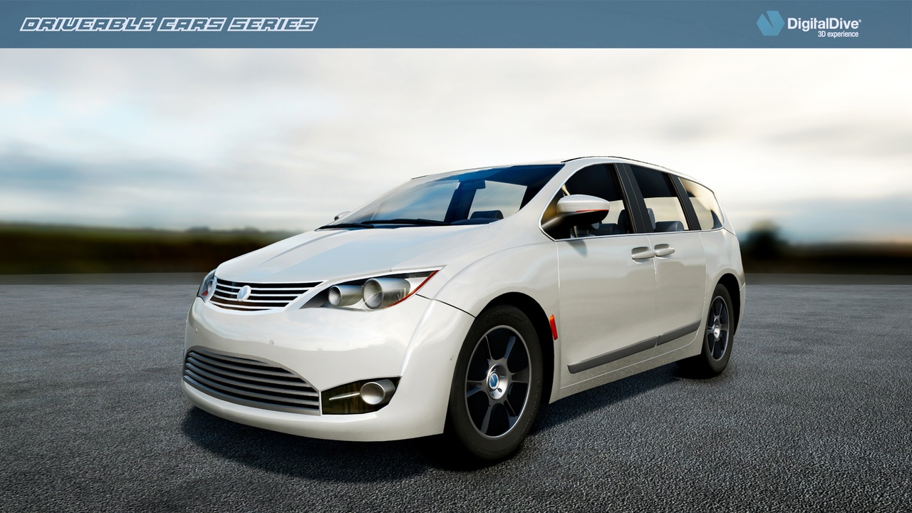 商品 Drivable Cars: Minivan 的媒体 1