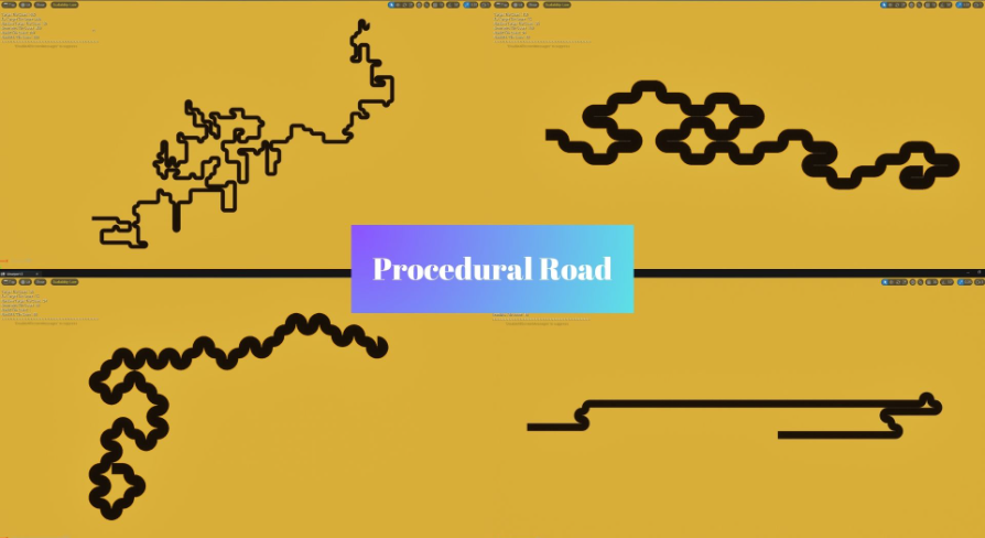 Procedural Road | Fab