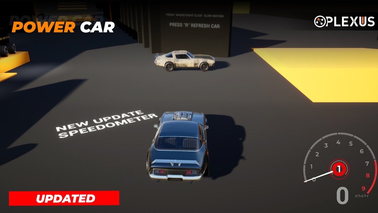 Media 1 for listing Muscle Power Car - UE5 - Drivable