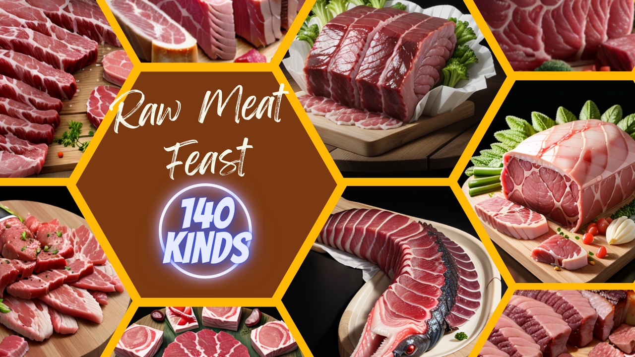 Media 1 for listing Raw Meat Feast icons: 140 kinds