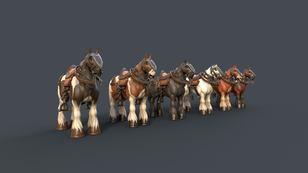 Media 1 for listing Stylized Horse