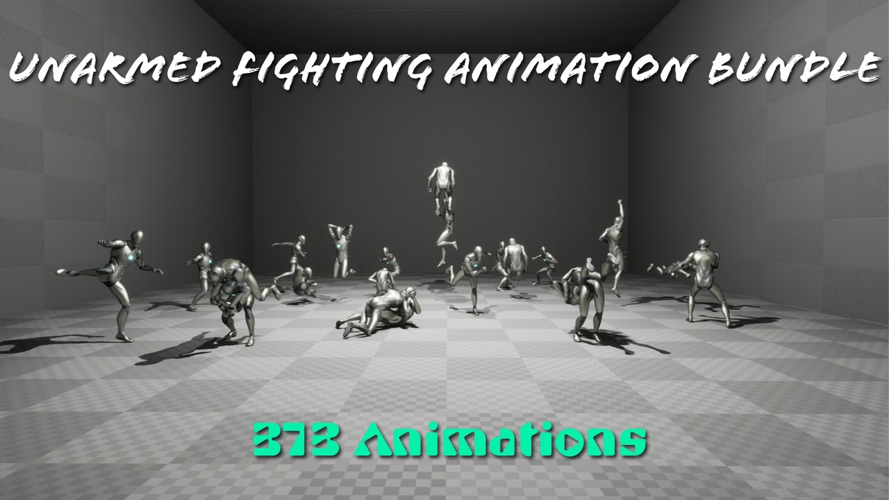 出品Unarmed Fighting Animation Bundleのメディア1