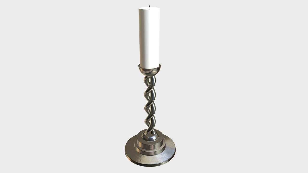 Media 1 for listing Candle with holder