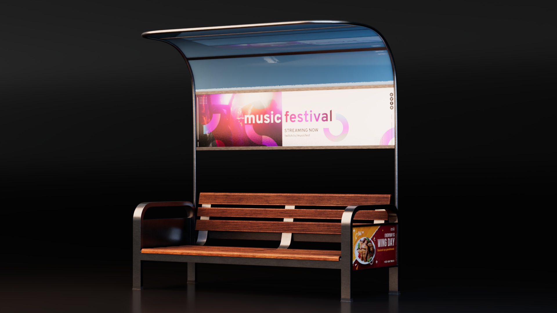 Bus Station Bench | Fab
