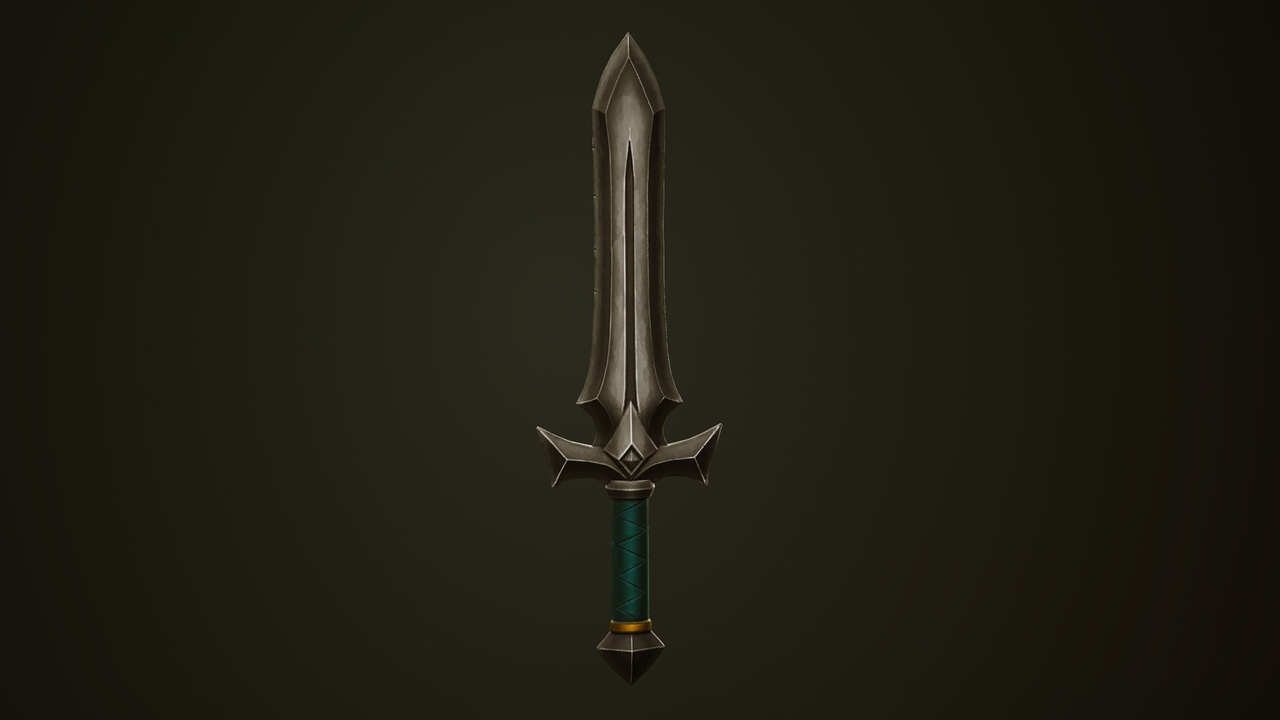Media 1 for listing Dark Silver Sword