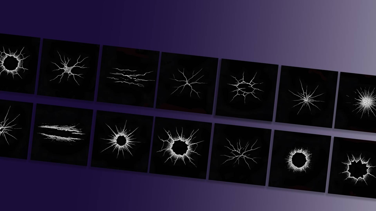 Media 1 for listing 20 Crack Alpha Textures