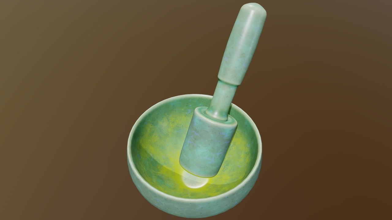 Media 1 for listing Mortar (Mid-poly!)