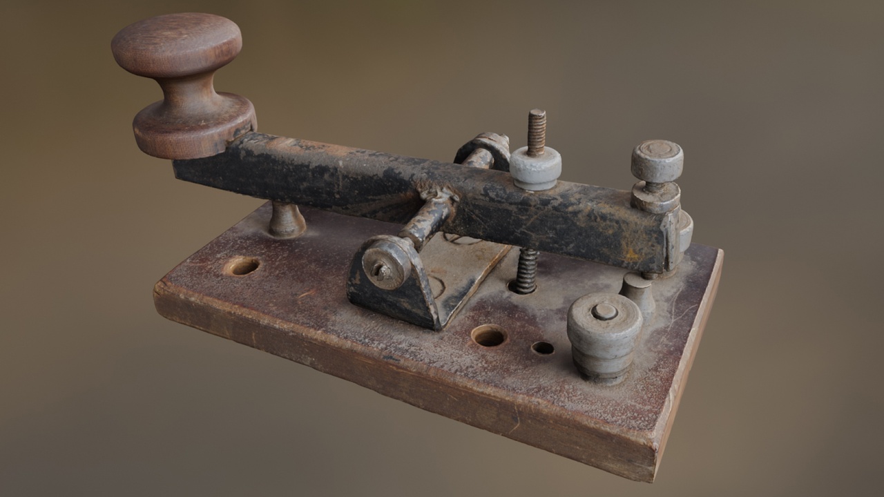 Telegraph Key 제품 등록을 위한 미디어 1개