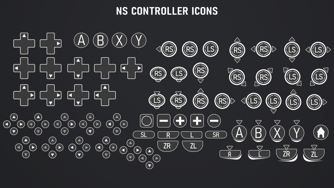Media 1 for listing Controller Buttons Pack: V2