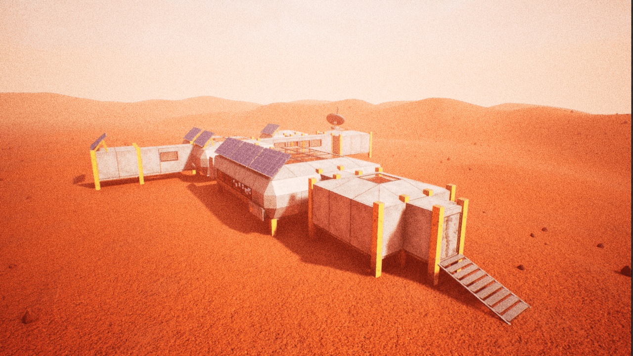 Media 1 for listing Modular stylized planet station pack