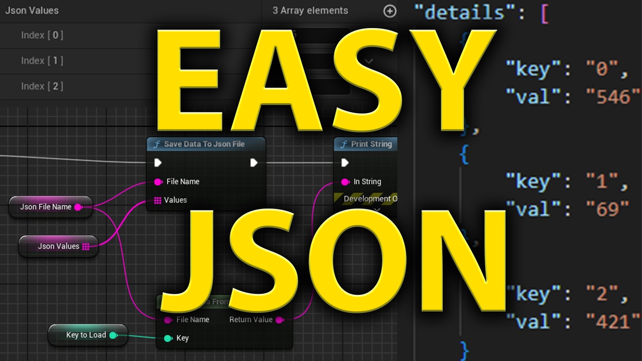 Media 1 for listing EASY JSON