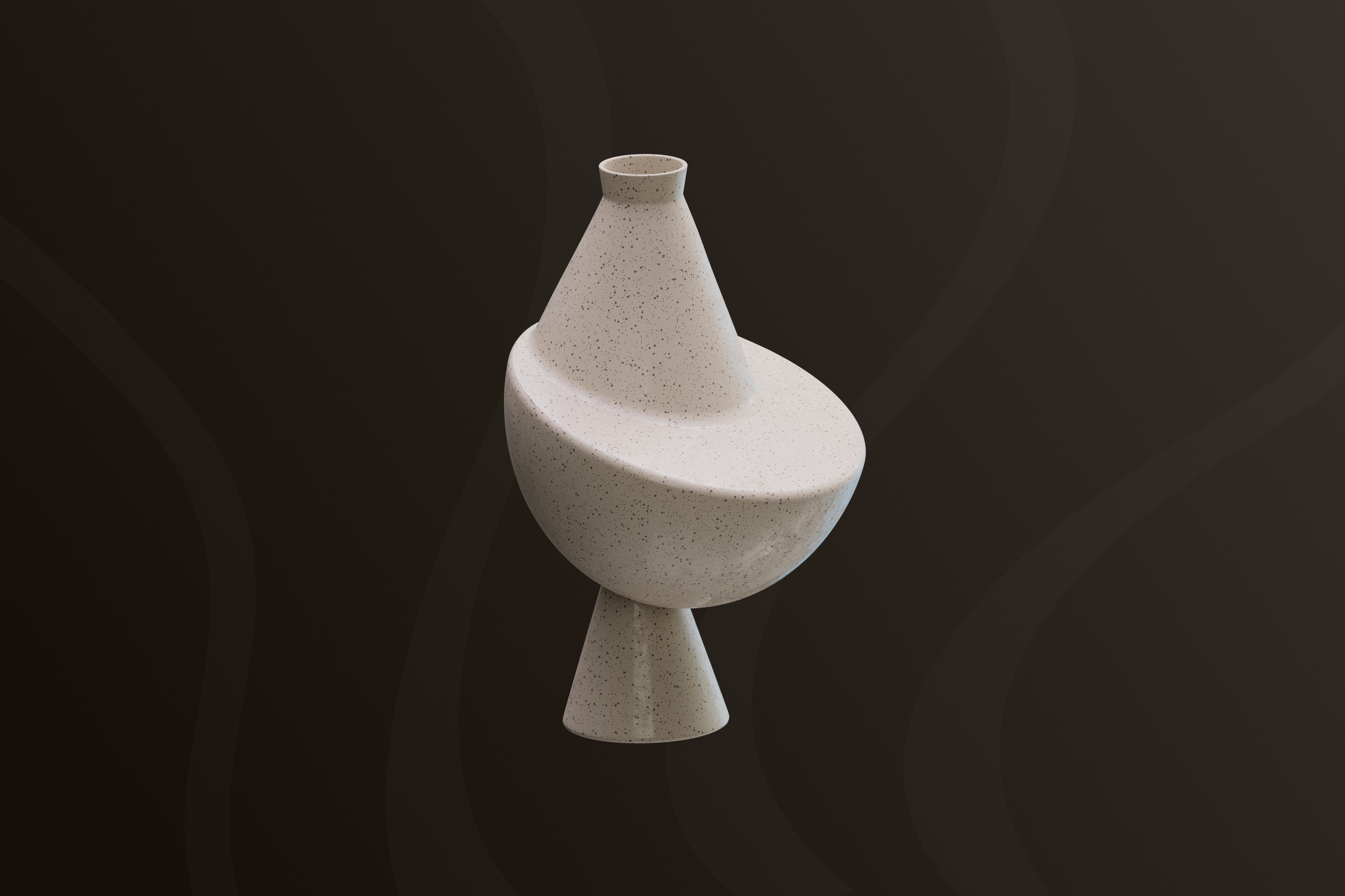 Media 1 for listing 3D Ceramic Vase & Flower Pot Object