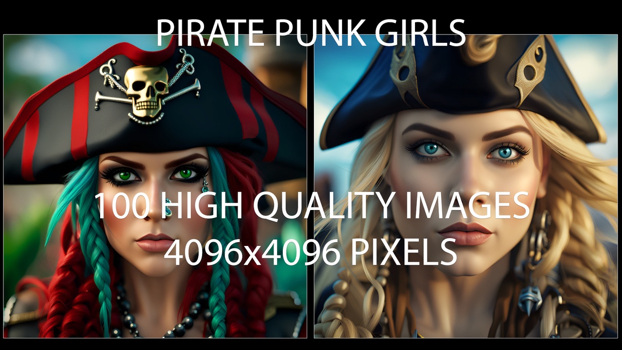 Media 1 for listing Pirate Punk Girls | UE | Unity