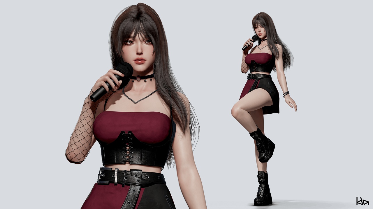 图片[6]-[Unreal Engine] K-POP SERIES – Ryu-虚幻资源发布讨论论坛-虚幻引擎-IMAXCG
