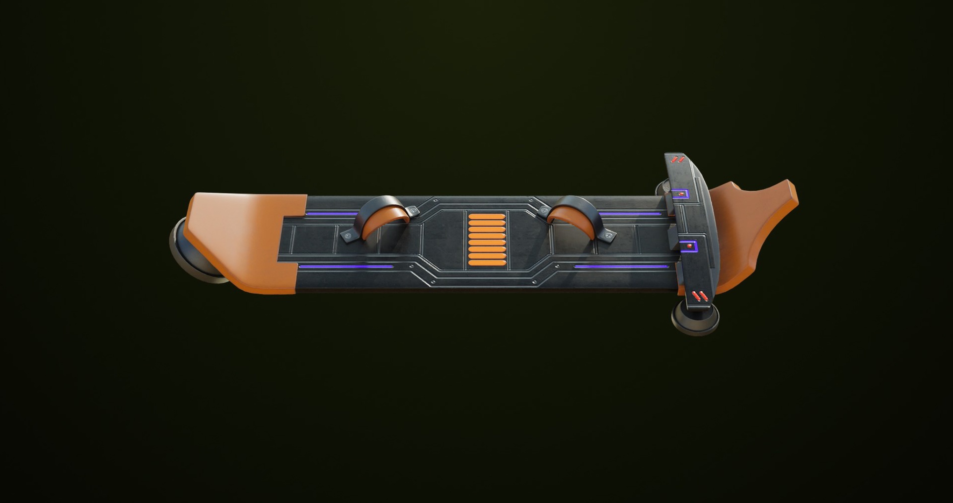 Sci Fi Hoverboard 8 All PBR Unity UE Textures Included | Fab