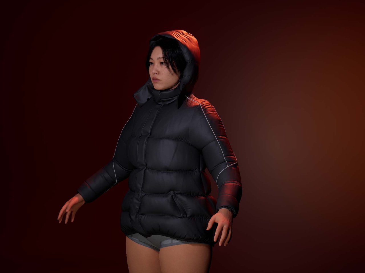 Puffer 1 - 参数化身体 - 绑定 - 全MH体型与UE5骨骼 - Puffer 1 - Parametric Body - Rigged - All MH Bodies & UE5 Skeletons