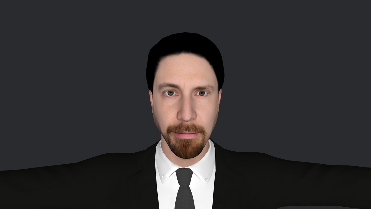 Media 1 for listing Tom Morton Hyper Realistic Full Body Fully Rigged 3D Character